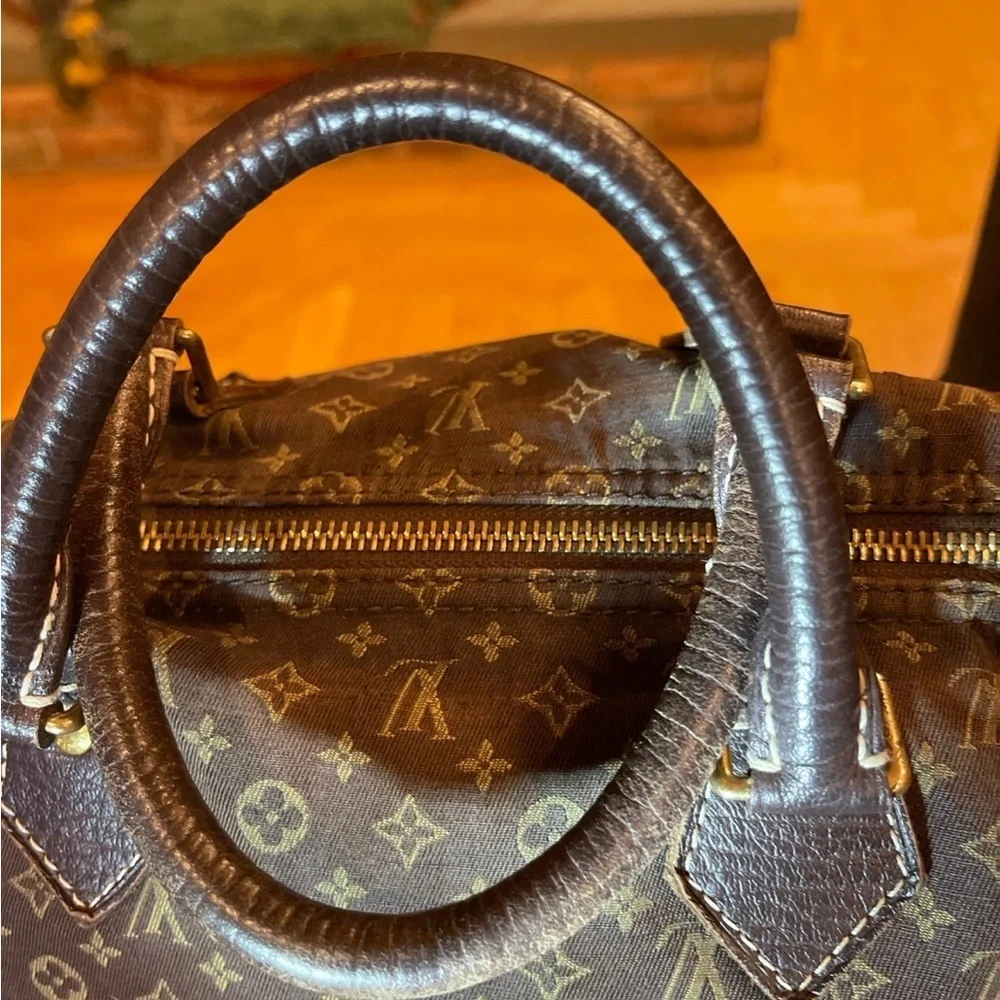 LOUIS VUITTON DENIM SPEEDY 30 - Picture 4 of 15